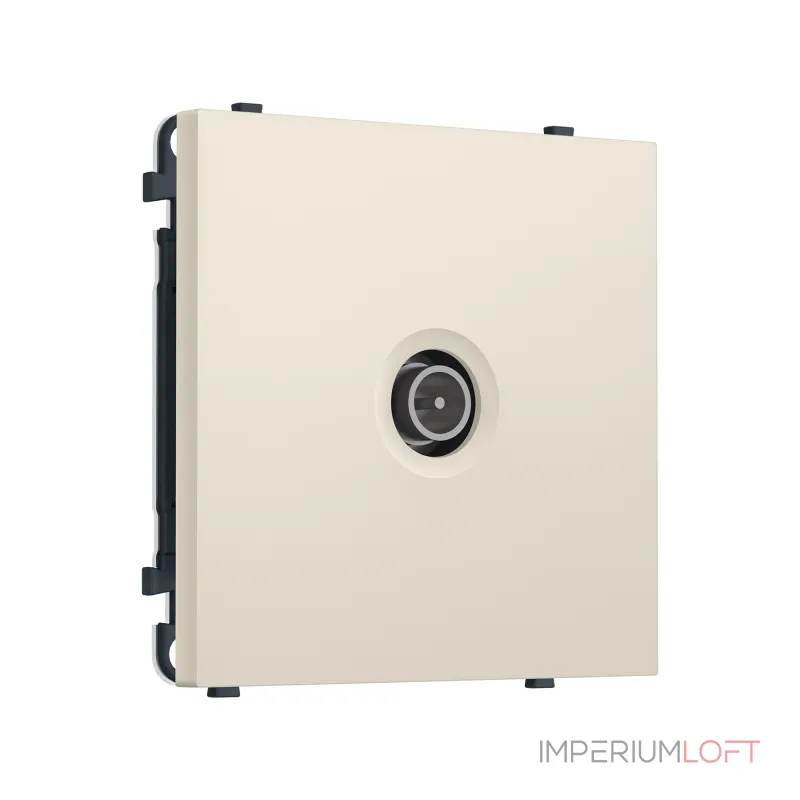 Комплект механизма TV розетки оконечной экранированной Ambrella Volt SIGMA MS333005