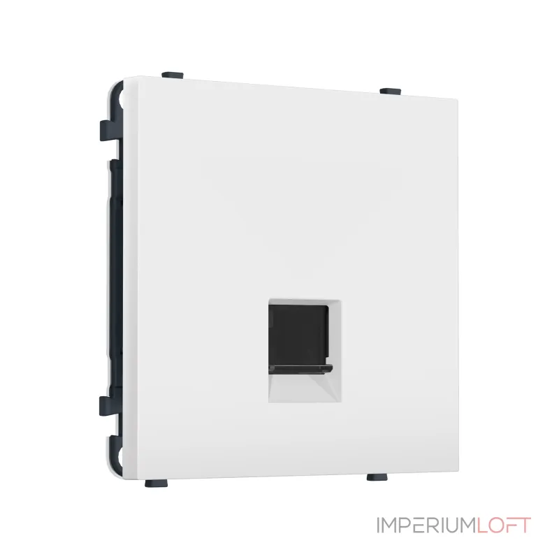 Комплект механизма компьютерной розетки RJ-45 с защитной шторкой Ambrella Volt SIGMA MS132010