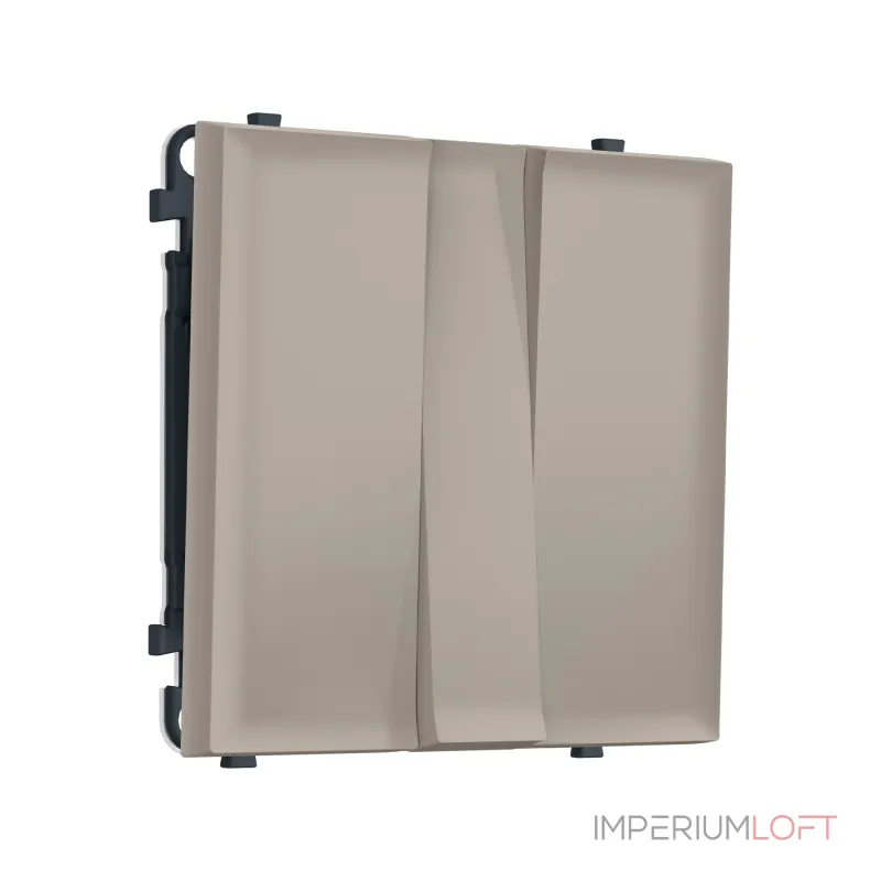 Комплект механизма 3-клавишного выключателя Ambrella Volt SIGMA MS365010