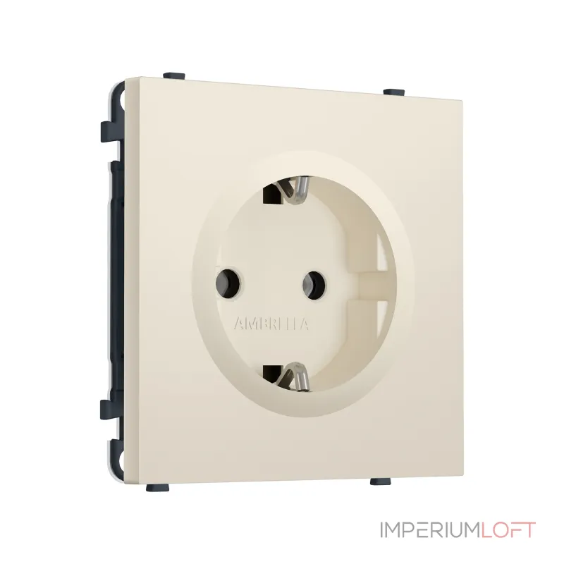 Комплект механизма электрической розетки Ambrella Volt SIGMA MS326010 Комплект механизма электрической розетки Ambrella Volt SIGMA MS326010