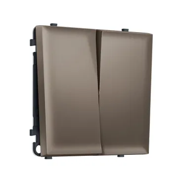 Комплект механизма 2-клавишного выключателя Ambrella Volt SIGMA MS633010 Комплект механизма 2-клавишного выключателя Ambrella Volt SIGMA MS633010