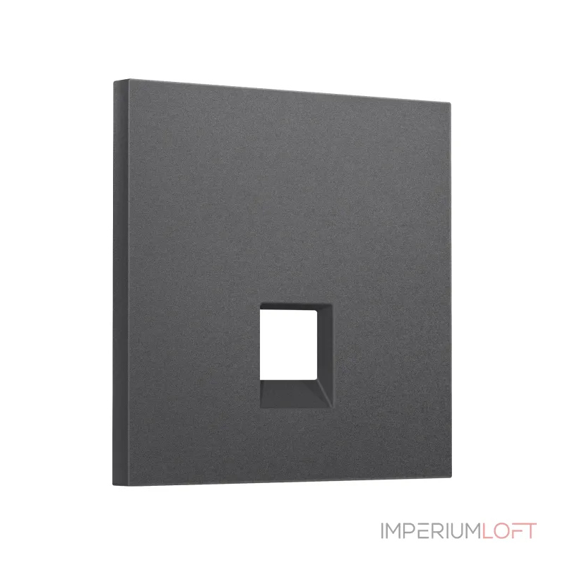 Лицевая панель для компьютерной/телефонной розетки RJ-45/RJ-11 Ambrella Volt SIGMA SP6620