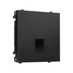Комплект механизма телефонной розетки RJ-11 с защитной шторкой Ambrella Volt SIGMA MS812030