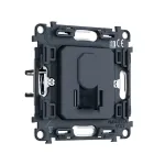 Механизм телефонной розетки RJ-11 (4P4C) с автоматической защитной шторкой Ambrella Volt VM PR190