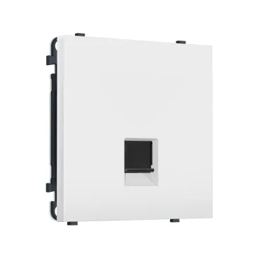 Комплект механизма телефонной розетки RJ-11 с защитной шторкой Ambrella Volt SIGMA MS132030