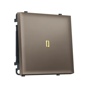 Комплект механизма 1-клавишного выключателя с подсветкой 3200K Ambrella Volt SIGMA MS632010