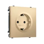 Комплект механизма электрической розетки с/з со шторками Ambrella Volt SIGMA MS887010