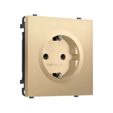 Комплект механизма электрической розетки с/з со шторками Ambrella Volt SIGMA MS887010 Комплект механизма электрической розетки с/з со шторками Ambrella Volt SIGMA MS887010