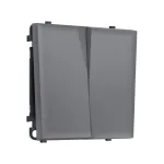 Комплект механизма 2-клавишного выключателя с самовозвратом Ambrella Volt SIGMA MS863050