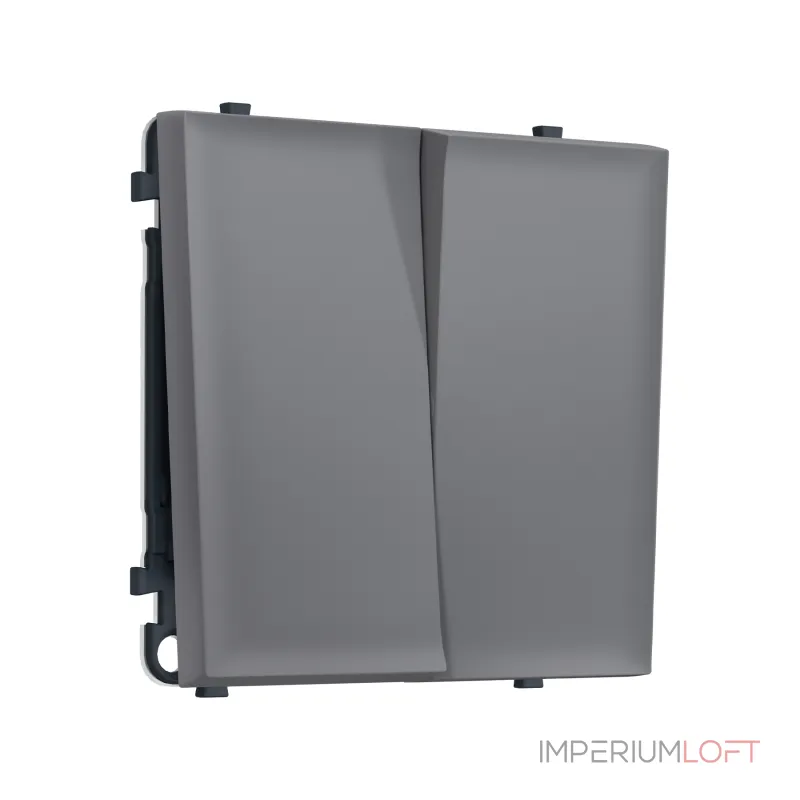 Комплект механизма 2-клавишного выключателя с самовозвратом Ambrella Volt SIGMA MS863050