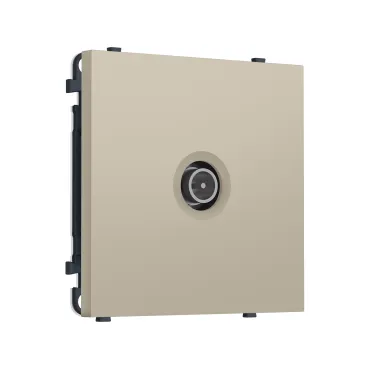 Комплект механизма TV розетки оконечной экранированной Ambrella Volt SIGMA MS353005