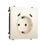 Комплект механизма электрической розетки 2USB С+C 20W (быстрая зарядка) с/з со шторками Ambrella Volt SIGMA MS250510
