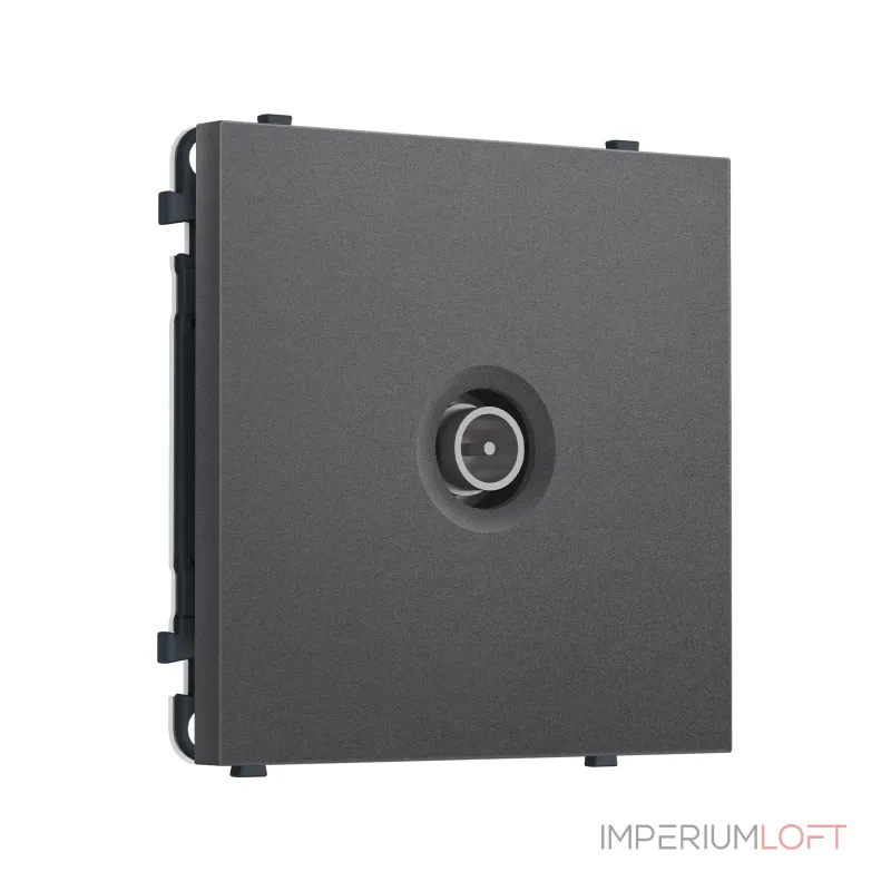 Комплект механизма TV розетки оконечной экранированной Ambrella Volt SIGMA MS663005 Комплект механизма TV розетки оконечной экранированной Ambrella Volt SIGMA MS663005