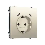 Комплект механизма электрической розетки 2USB С+C 20W (быстрая зарядка) с/з со шторками Ambrella Volt SIGMA MS550510