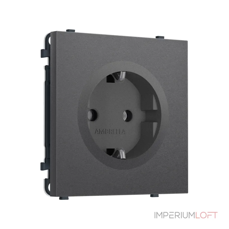 Комплект механизма электрической розетки Ambrella Volt SIGMA MS656010