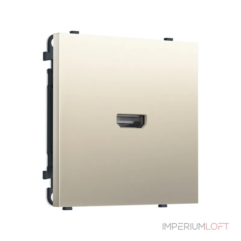 Комплект механизма розетки HDMI 2.1 Ambrella Volt SIGMA MS554030