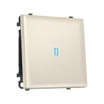 Комплект механизма 1-клавишного выключателя с подсветкой 10000K Ambrella Volt SIGMA MS322020