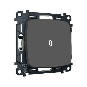 Комплект механизма 1-кл выключателя с самовозвратом с подсветкой 5600K Ambrella Volt OMEGA MO902055 Комплект механизма 1-кл выключателя с самовозвратом с подсветкой 5600K Ambrella Volt OMEGA MO902055