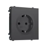 Комплект механизма электрической розетки с/з со шторками Ambrella Volt SIGMA MS907010