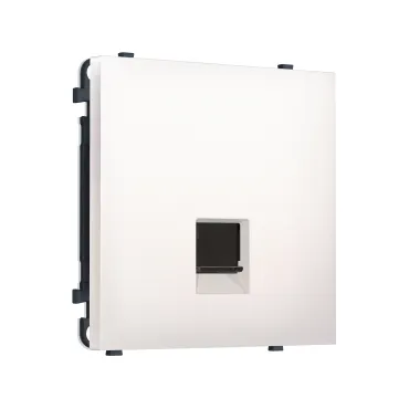 Комплект механизма телефонной розетки RJ-11 с защитной шторкой Ambrella Volt SIGMA MS212030