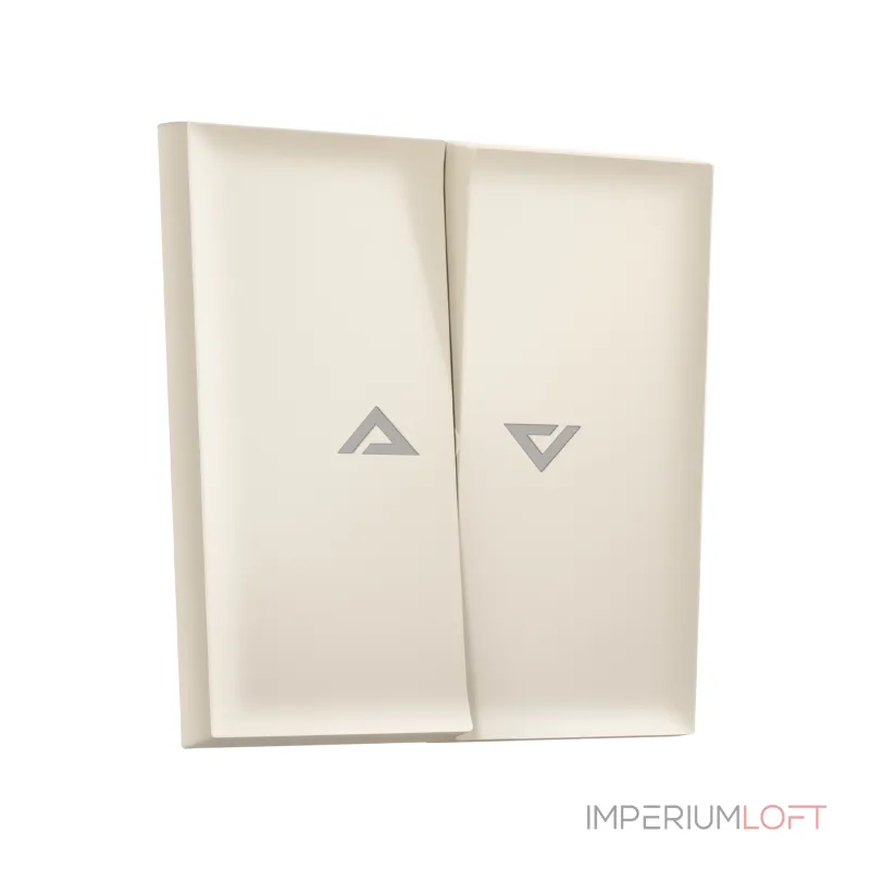 Лицевая панель для 2-клавишных выключателей жалюзи с подсветкой Ambrella Volt SIGMA SP3244 Лицевая панель для 2-клавишных выключателей жалюзи с подсветкой Ambrella Volt SIGMA SP3244