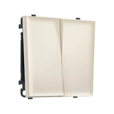 Комплект механизма 2-клавишного выключателя с самовозвратом Ambrella Volt SIGMA MS323050