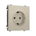 Комплект механизма электрической розетки с/з со шторками Ambrella Volt SIGMA MS347010