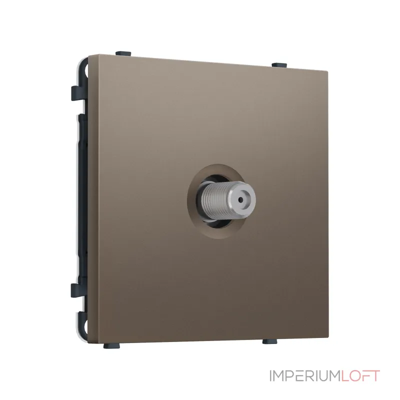 Комплект механизма TV розетки SAT Ambrella Volt SIGMA MS643050 Комплект механизма TV розетки SAT Ambrella Volt SIGMA MS643050