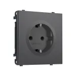 Комплект механизма электрической розетки с/з со шторками Ambrella Volt SIGMA MS657010