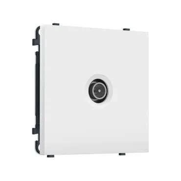 Комплект механизма TV розетки оконечной экранированной Ambrella Volt SIGMA MS133005 Комплект механизма TV розетки оконечной экранированной Ambrella Volt SIGMA MS133005