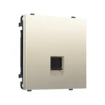 Комплект механизма компьютерной розетки RJ-45 с защитной шторкой Ambrella Volt SIGMA MS552010