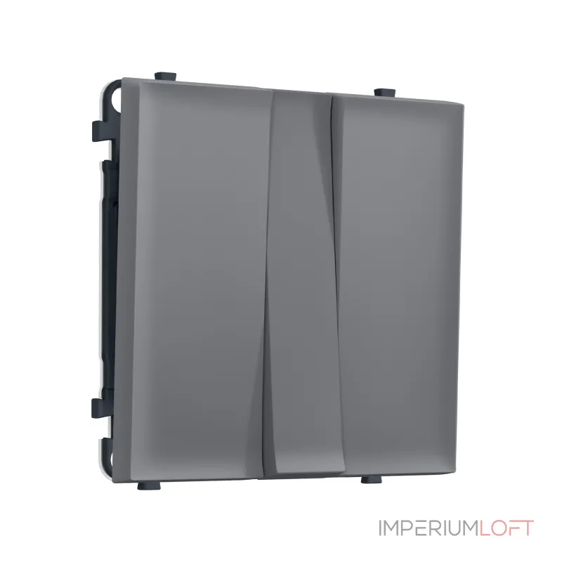 Комплект механизма 3-клавишного выключателя Ambrella Volt SIGMA MS865010