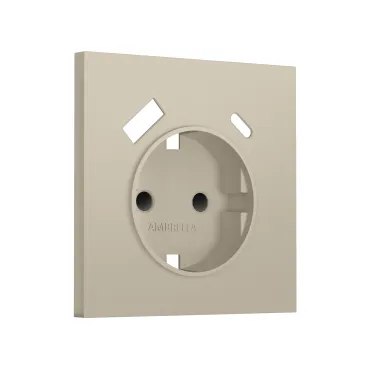 Лицевая панель для электрической розетки с заземлением со шторками 2USB A+C Ambrella Volt SIGMA SP3500 Лицевая панель для электрической розетки с заземлением со шторками 2USB A+C Ambrella Volt SIGMA SP3500