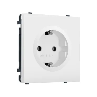 Комплект механизма электрической розетки Ambrella Volt SIGMA MS126010 Комплект механизма электрической розетки Ambrella Volt SIGMA MS126010