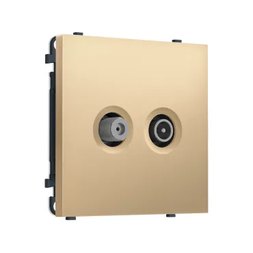 Комплект механизма розетки TV оконечной + SAT Ambrella Volt SIGMA MS893310