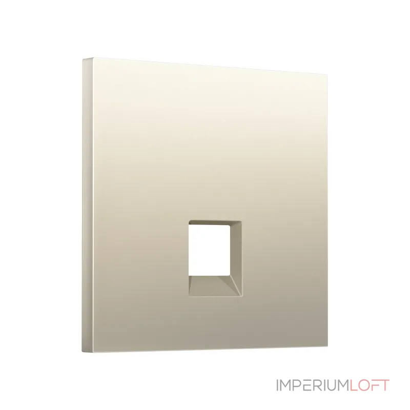 Лицевая панель для компьютерной/телефонной розетки RJ-45/RJ-11 Ambrella Volt SIGMA SP5520