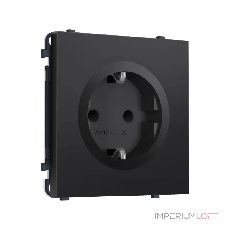 Комплект механизма электрической розетки с/з со шторками Ambrella Volt SIGMA MS807010 Комплект механизма электрической розетки с/з со шторками Ambrella Volt SIGMA MS807010