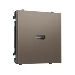 Комплект механизма розетки HDMI 2.1 Ambrella Volt SIGMA MS644030