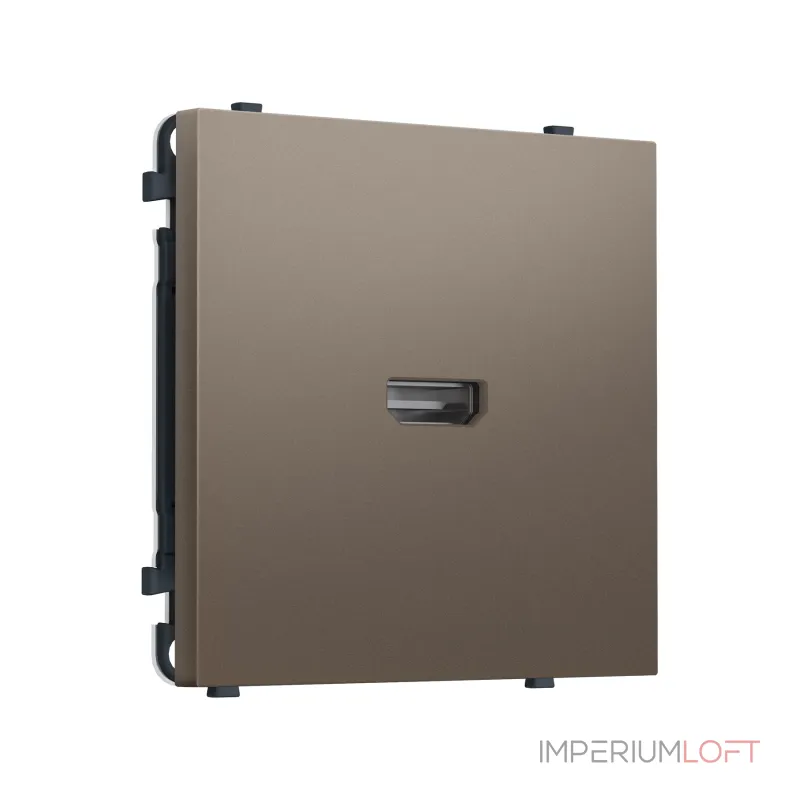 Комплект механизма розетки HDMI 2.1 Ambrella Volt SIGMA MS644030