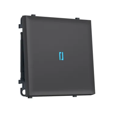 Комплект механизма 1-клавишного выключателя с подсветкой 10000K Ambrella Volt SIGMA MS902020