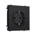 Комплект механизма электрической розетки с/з со шторками Ambrella Volt SIGMA MS987010