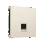 Комплект механизма компьютерной розетки RJ-45 с защитной шторкой Ambrella Volt SIGMA MS332010