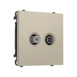 Комплект механизма розетки TV оконечной + SAT Ambrella Volt SIGMA MS353310