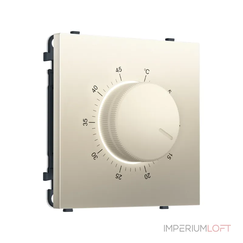 Комплект механизма терморегулятора с датчиком для теплого пола с подсветкой Ambrella Volt SIGMA MS545710 Комплект механизма терморегулятора с датчиком для теплого пола с подсветкой Ambrella Volt SIGMA MS545710