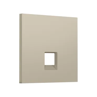 Лицевая панель для компьютерной/телефонной розетки RJ-45/RJ-11 Ambrella Volt SIGMA SP3520