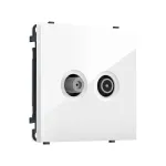 Комплект механизма розетки TV оконечной + SAT Ambrella Volt SIGMA MS113310