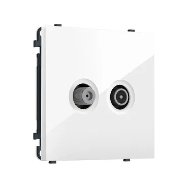 Комплект механизма розетки TV оконечной + SAT Ambrella Volt SIGMA MS113310
