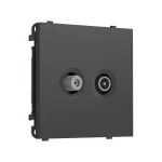 Комплект механизма розетки TV оконечной + SAT Ambrella Volt SIGMA MS913310