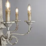 Подвесная люстра Divinare Monica 7057/01 LM-6 Цвет арматуры серый Цвет плафонов черный от ImperiumLoft