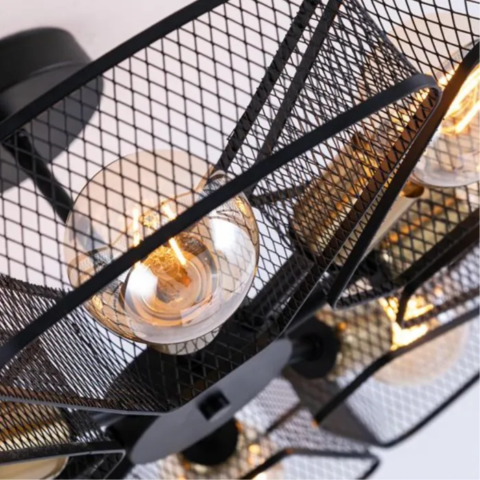 Потолочная люстра Arte Lamp MAASYM A7044PL-8BK от ImperiumLoft